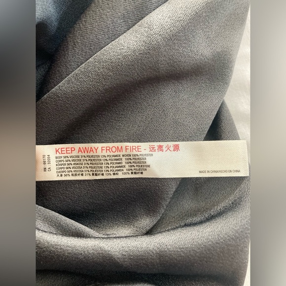 Anthropologie Daily Practice Satin Midi Dress Size Small Gray - Picture 6 of 6